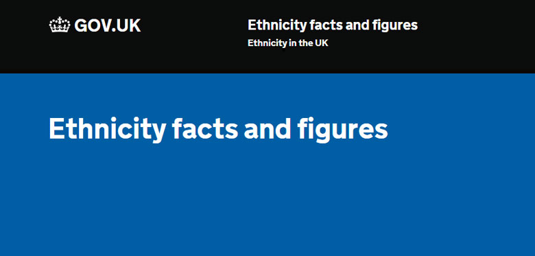 Government launch Ethnicity facts and figures website