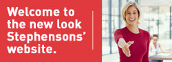 Welcome to Stephensons' new website
