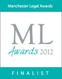 Manchester Legal Awards Finalist 2012