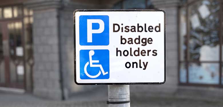 Blue badge parking permits extended to hidden disabilities