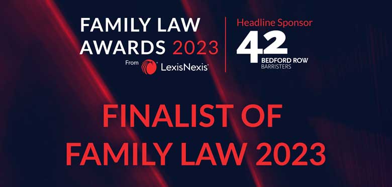 Stephensons family law team shortlisted for prestigious award