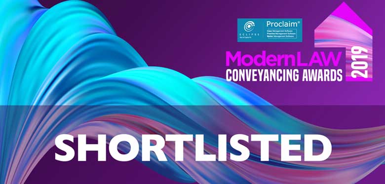 Stephensons shortlisted in four categories at the Modern Law Conveyancing Awards