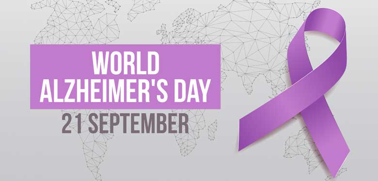 World Alzheimers Day  - Tuesday 21st September