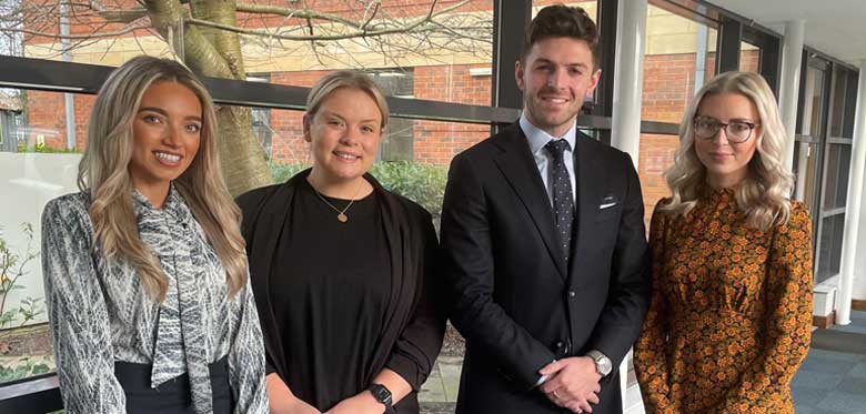 Stephensons celebrates the appointment of four newly qualified solicitors