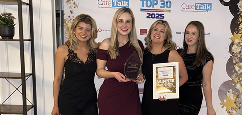 Stephensons celebrates prestigious win at the Social Care Premier Supplier Awards 2025