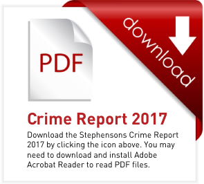Stephensons Crime Report 2017 - Download PDF