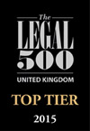 Legal 500 Top Tier 2015