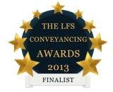 LFS Conveyancing Awards 2013 - Finalist